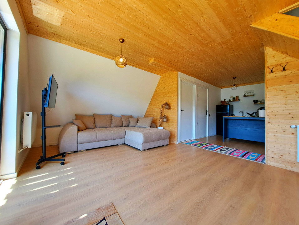 Cabana A-Frame, 4 camere, mobilata si utilata zona SUPERBA, Maguri