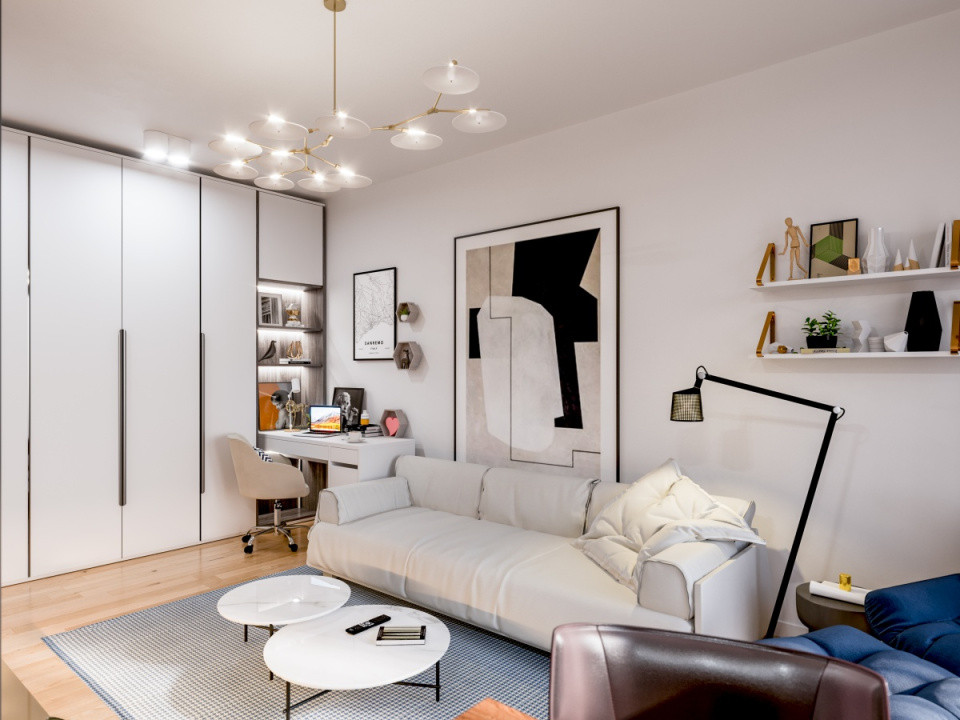 Apartament  1 camera de vânzare, Comision 0%