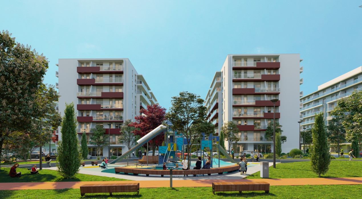 Apartament doua camere  în Elite City, Cluj-Napoca.