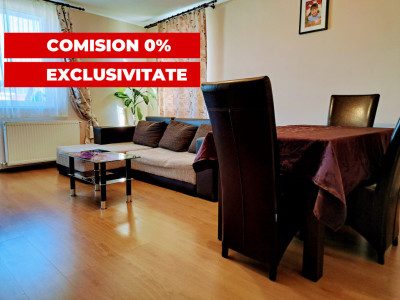 Apartament 3 camere, spatios, 1550Eur/mp, decomandat Str Cetății, Florești, Cluj